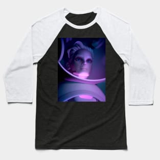 girl in space Baseball T-Shirt